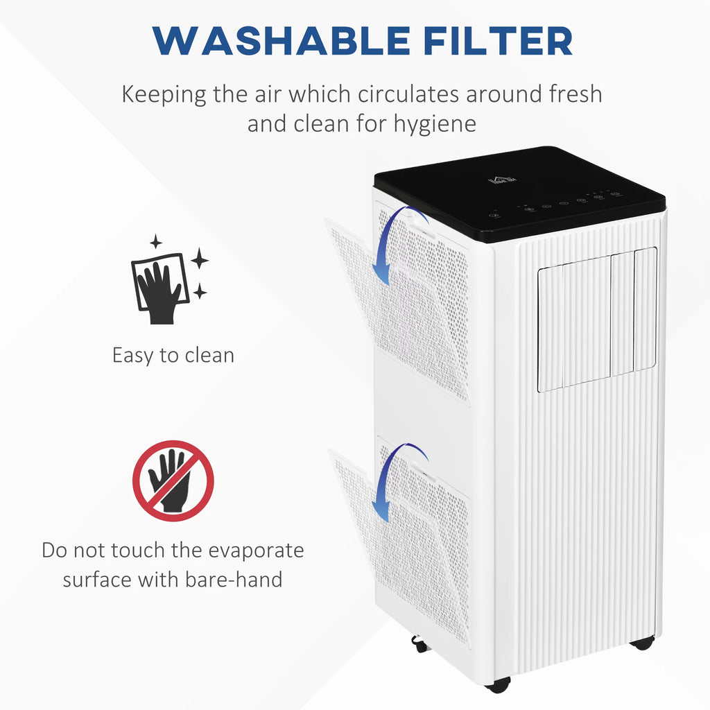 White Smart Portable Air Conditioner O82216