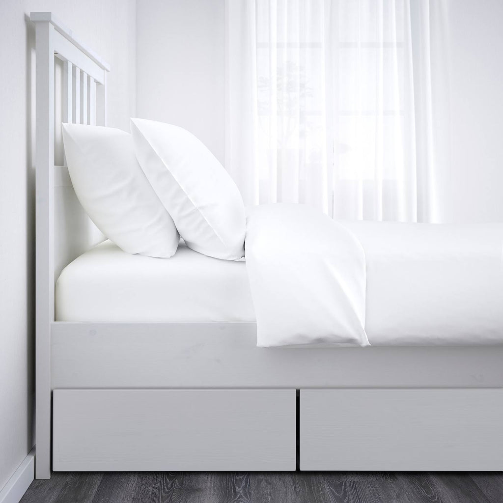 Twin Bed Frame with 2 Storage Boxes O559