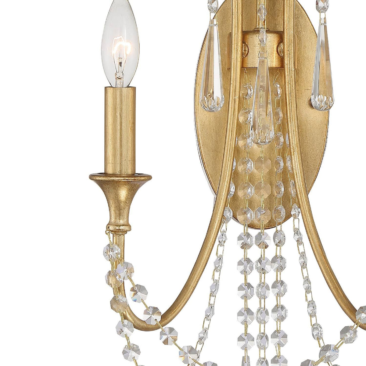 Antique Gold Wall Mount Light P7966