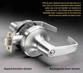 Privacy Cylindrical Lever Set N395