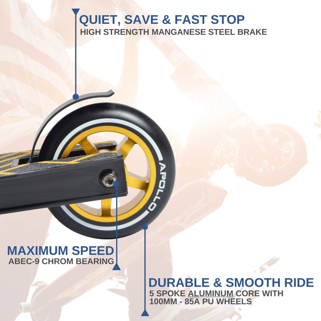 Gold Stunt Scooter S845