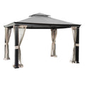 Slate Gray 10' x 12' Replacement Canopy Top Cover Q8974