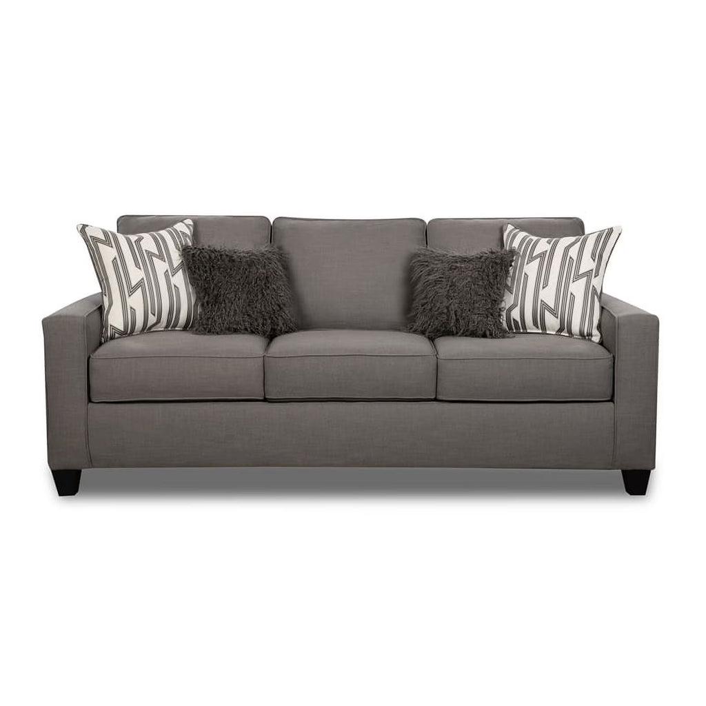 Gray Sofa with Accent Pillows J472243
