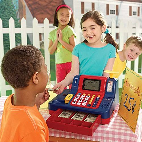 Pretend & Play Teaching Cash Register W5474