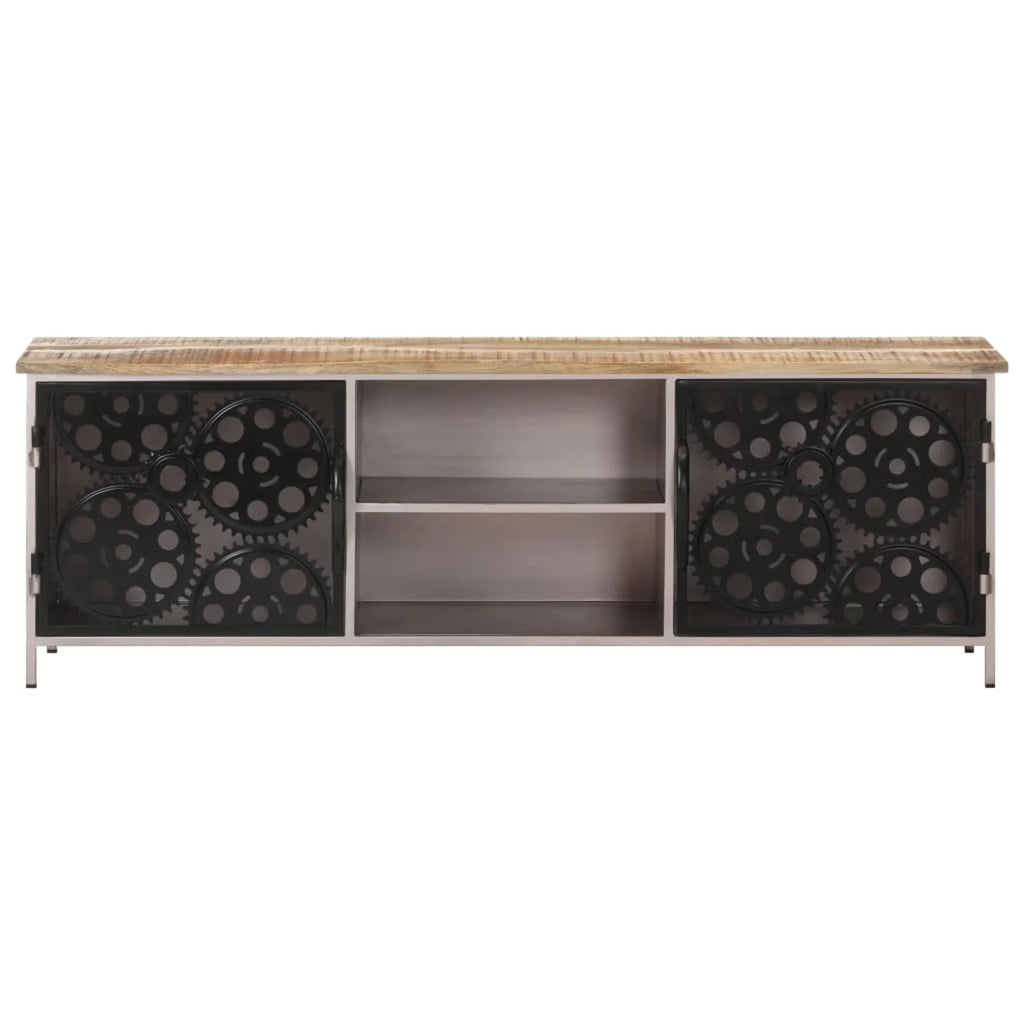 Rough Mango Wood TV Cabinet L237