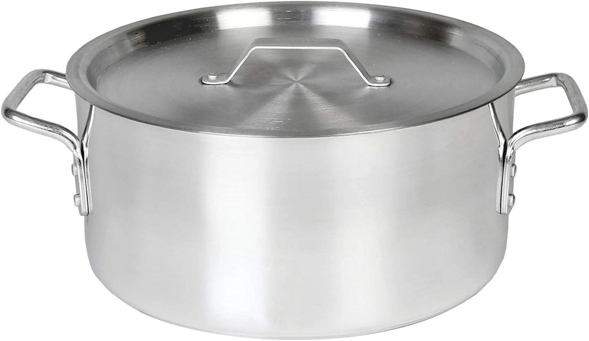 14 Quart Aluminum Braiser With Lid P12581