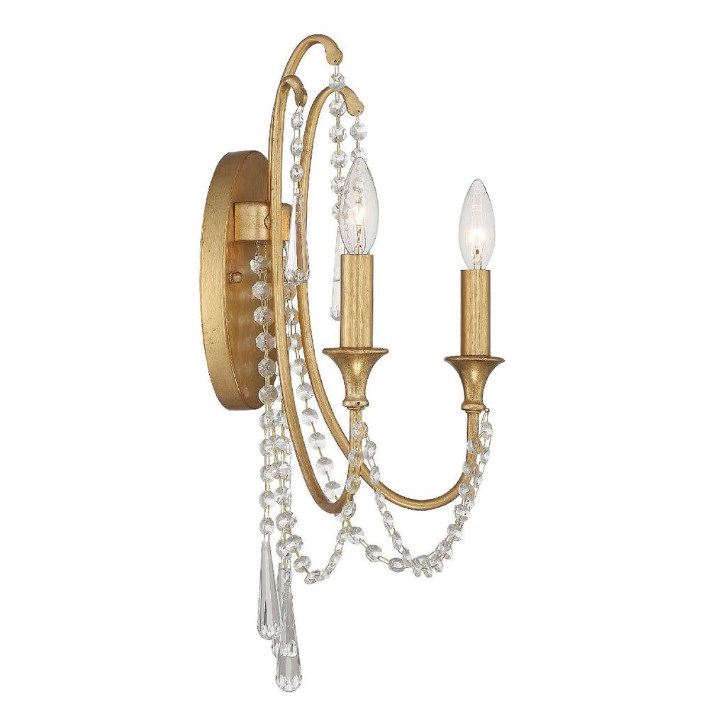 Antique Gold Wall Mount Light P7966