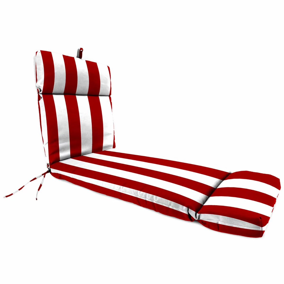 72 x 22 in. Rectangular Outdoor Chaise Lounge Cushion with Ties S210