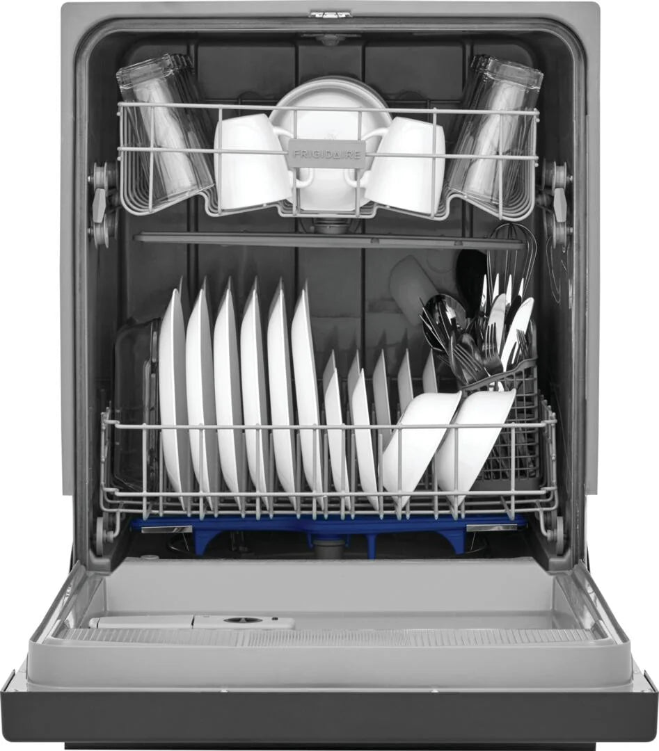 24 Inch Built-In Dishwasher with 2 Wash Cycles 12 Place Settings in Stainless Steel Y9987