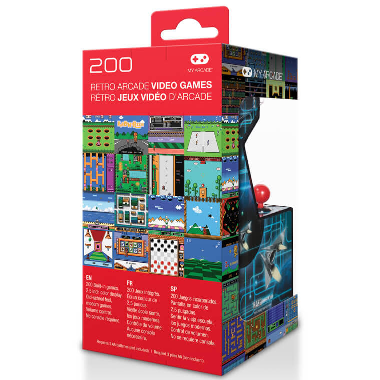Retro Gaming System with 200 Games T667