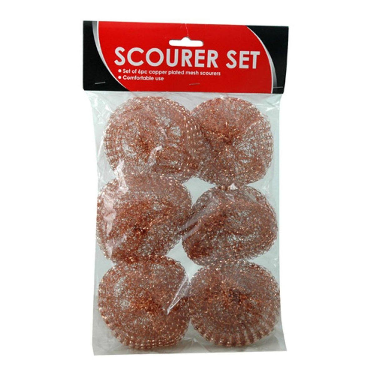 Copper Mesh Scrubber 6pc 14g G87153