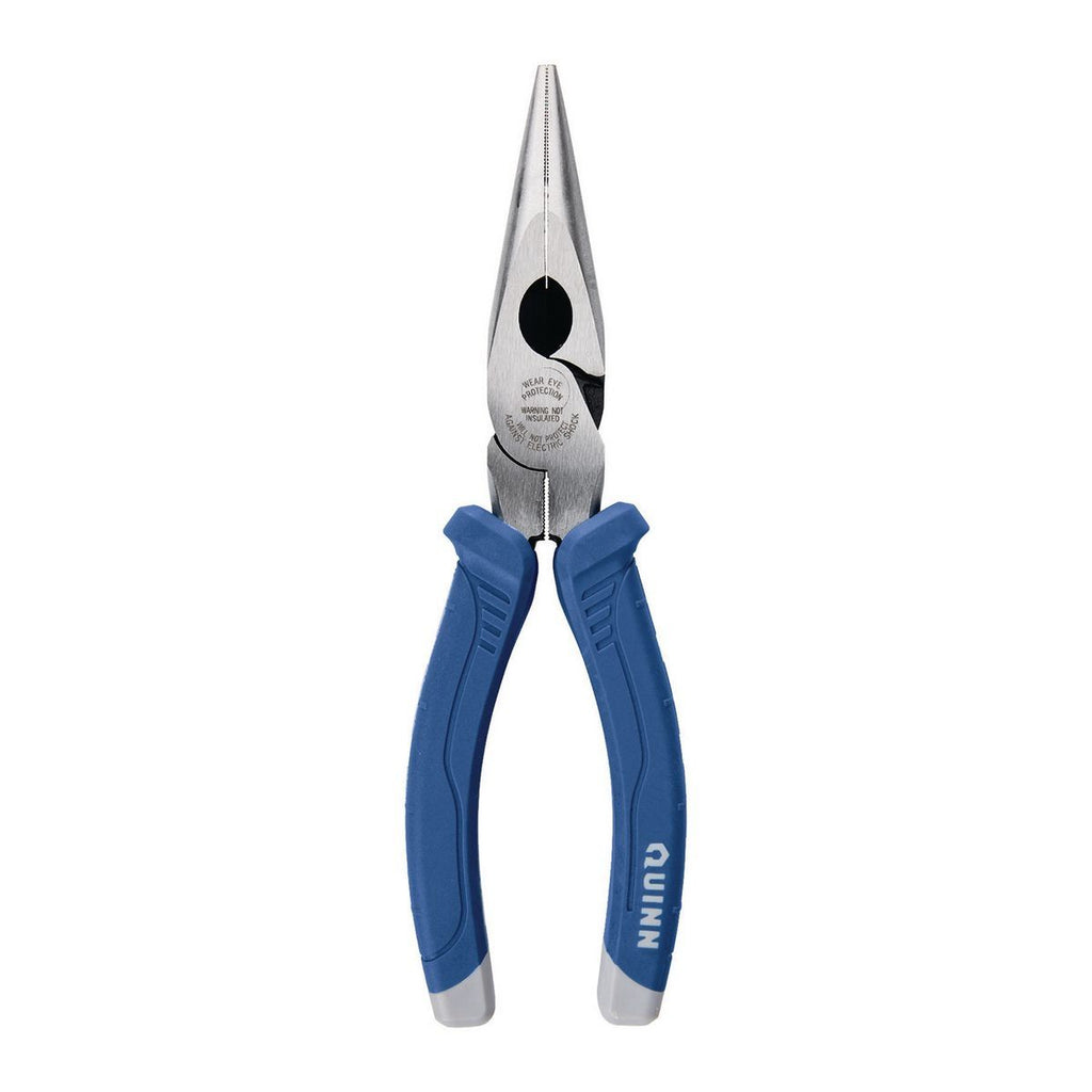 8 in. Long-Nose Pliers with Comfort Grip B67430
