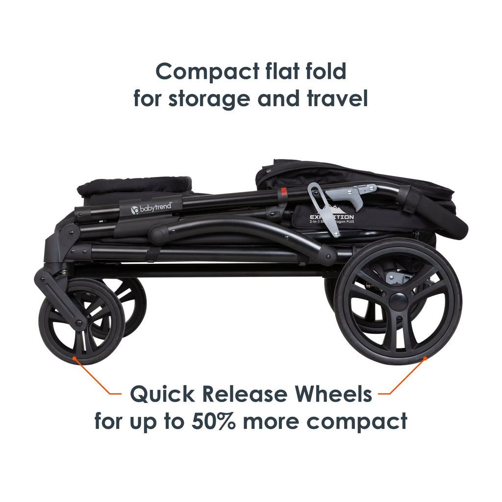 Gray Wagon Stroller W796