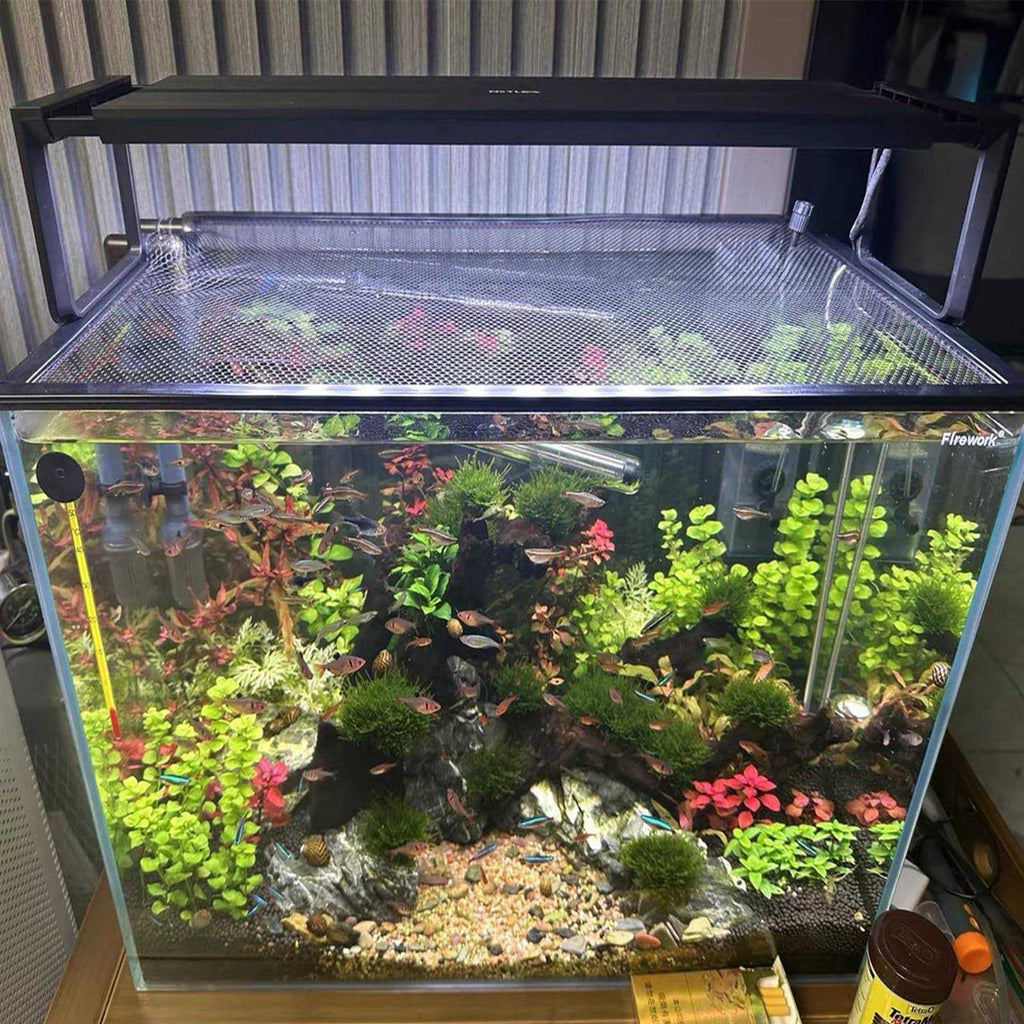 Magnetic Aquarium Cover Anti-Jumping Net O111