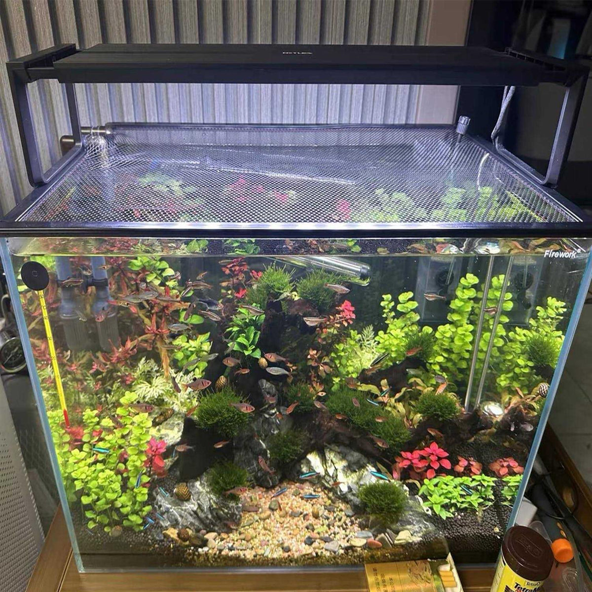 Magnetic Aquarium Cover Anti-Jumping Net O111