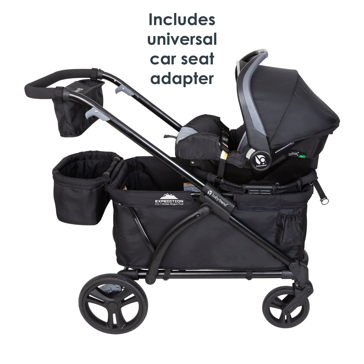 Gray Wagon Stroller W796