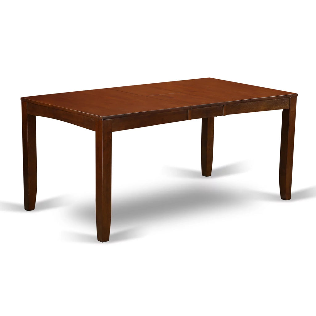 Rectangular Dining Table with Butterfly Leaf E9572