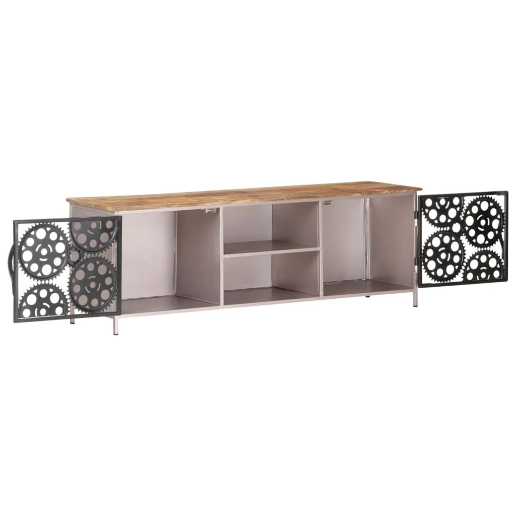 Rough Mango Wood TV Cabinet L237