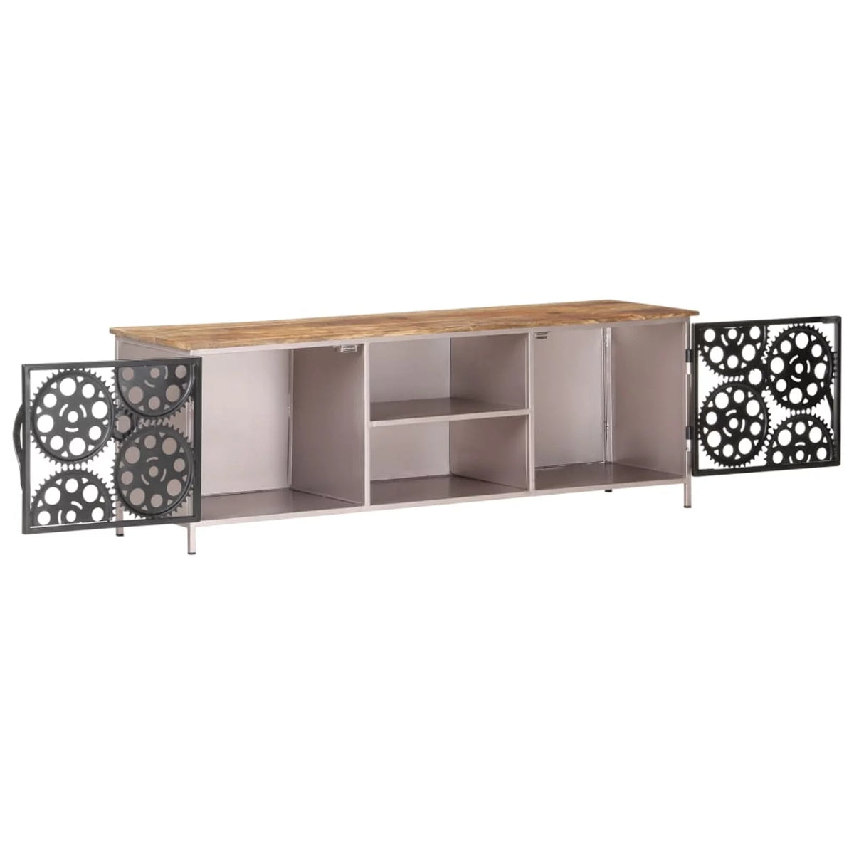 Rough Mango Wood TV Cabinet L237